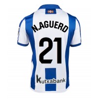 Real Sociedad Nayef Aguerd #21 Hjemmebanetrøje 2024-25 Kortærmet